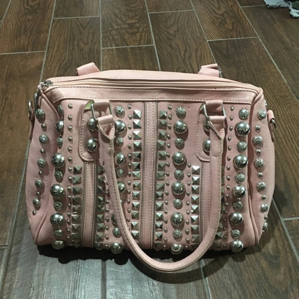 Pink Rhinestone Purse